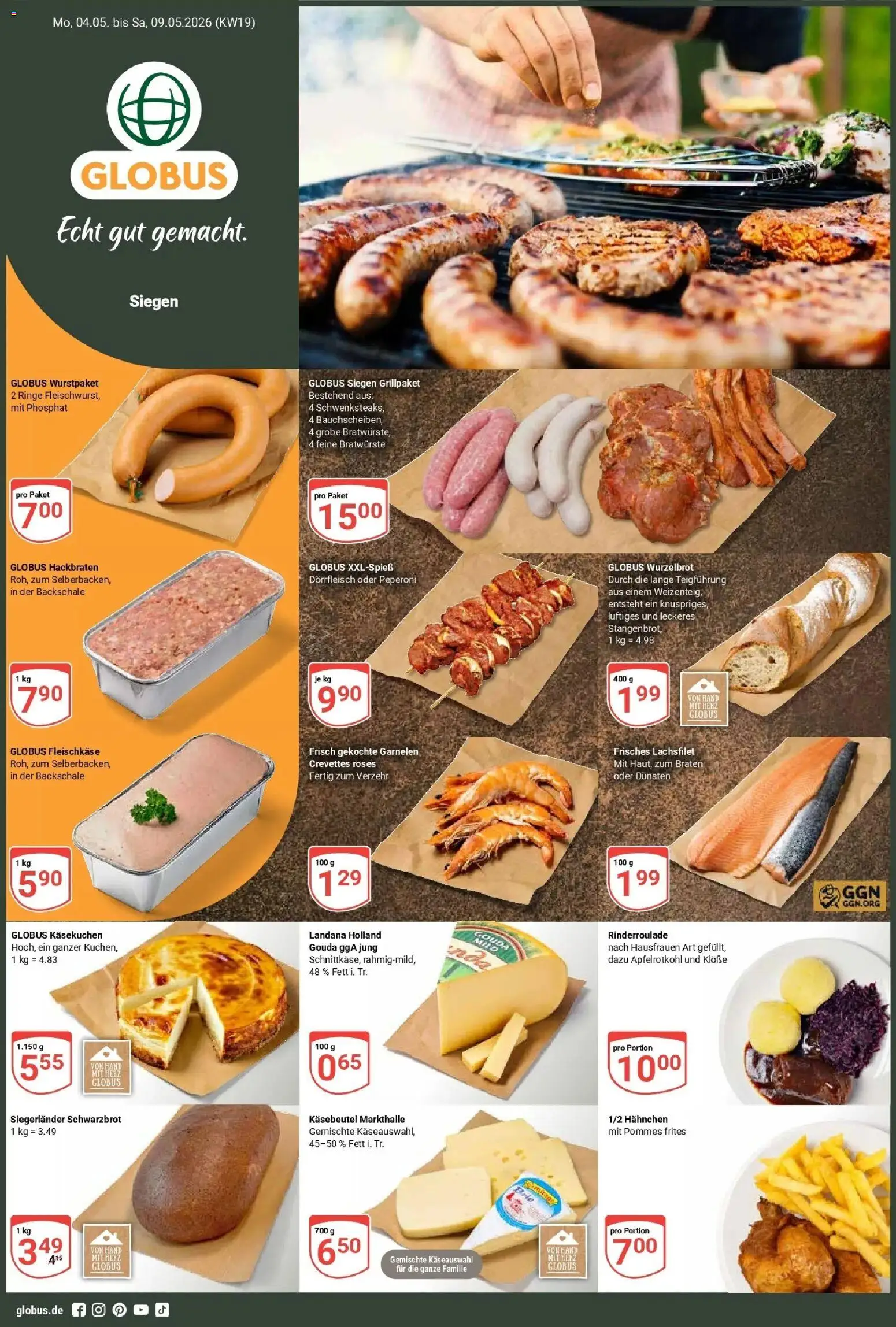 Vorschau von dem Prospekt des Geschäftes Globus, gültig ab dem 04.05.2026