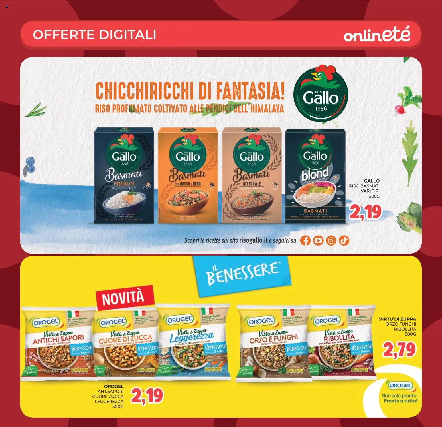Anteprima dell'opuscolo Eté volantino Prime dal negozio Eté valido da 23/10/2026 - Pane, Funghi, Zucca, Cavolo, Cereali, Legumi, Verdure, Crostini