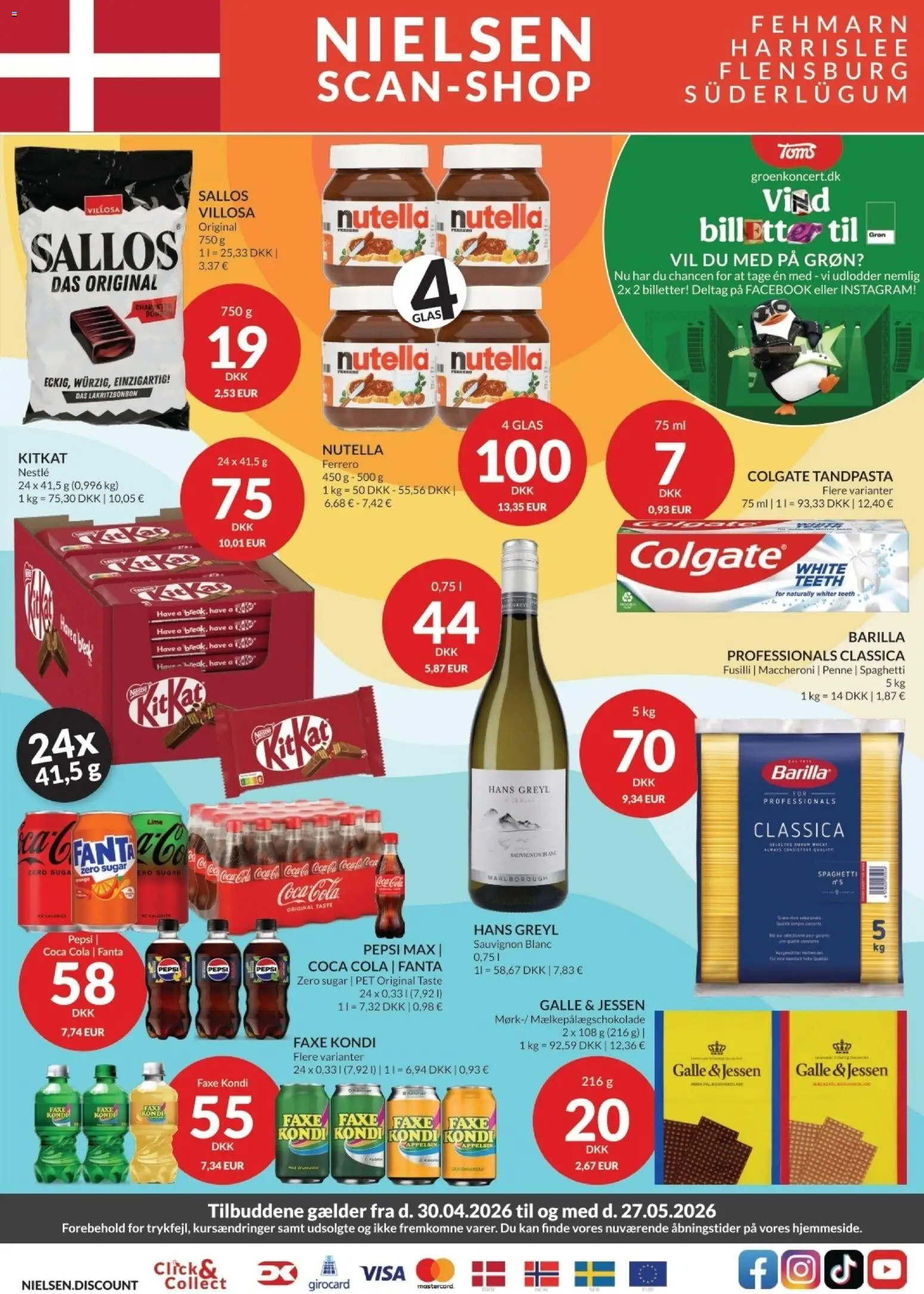 Eksempel på tilbudsavis Nielsen Discount - Tilbudsavis fra butik Nielsen Discount gyldig fra 30/04/2026