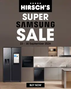 Preview of Hirsch's flyer valid from 23/09/2026