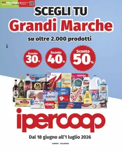 Anteprima dell'opuscolo Ipercoop volantino Torino dal negozio Ipercoop valido da 18/06/2026