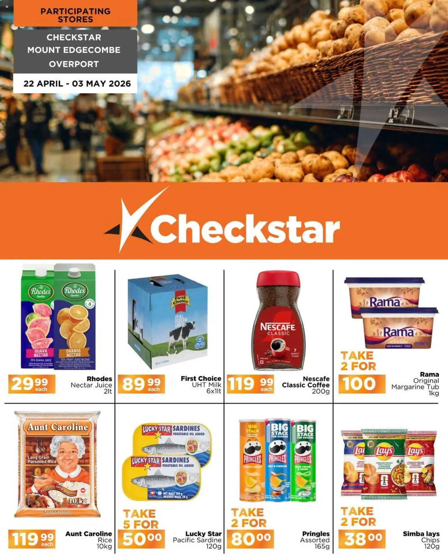 Check Star Mount Edgecombe & Overport Specials from 22/04 - 03/05/2026