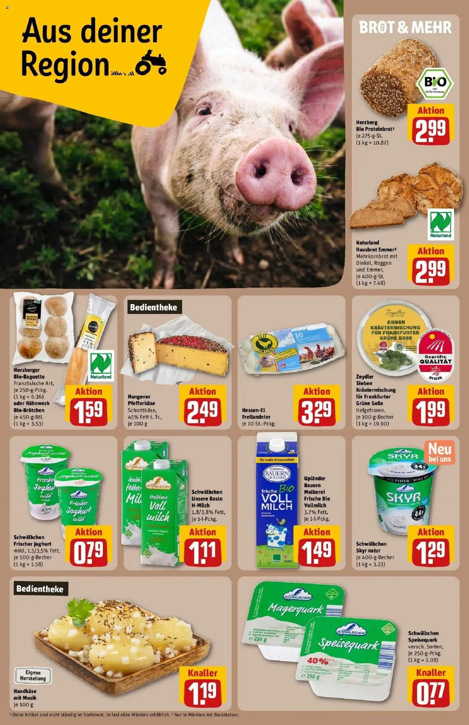 Vorschau von dem Prospekt des Geschäftes Rewe, gültig ab dem 26.10.2026