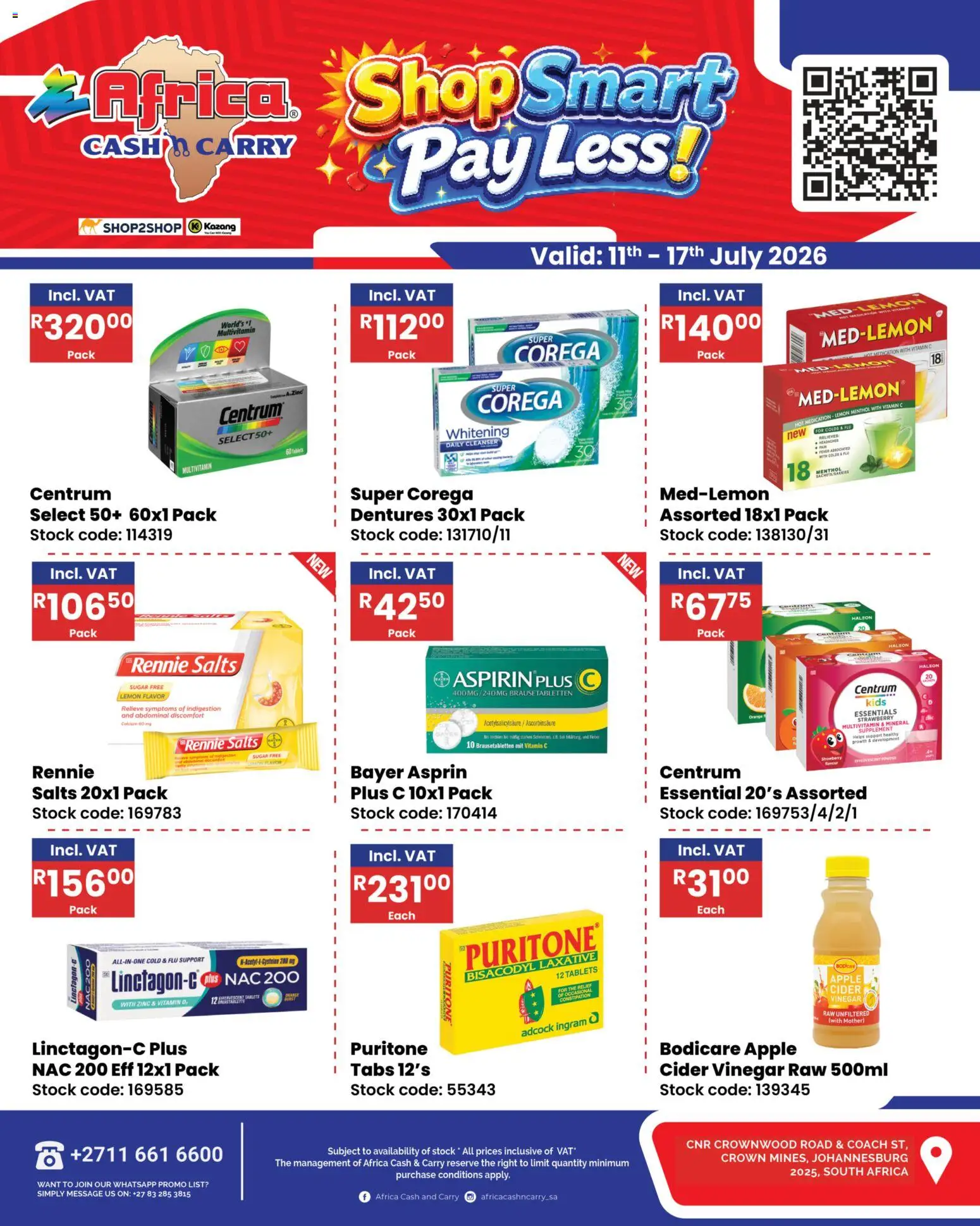 Preview of Africa Cash & Carry flyer valid from 11/07/2026