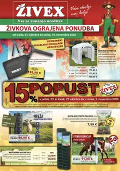 Predogled kataloga iz trgovine Živex veljaven od 21.10.2026