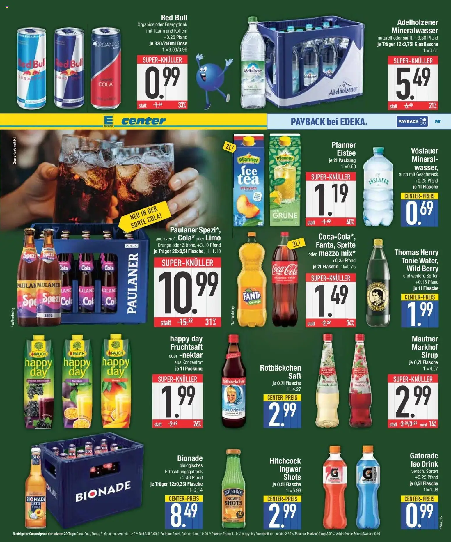 Vorschau von dem Prospekt des Geschäftes E center, gültig ab dem 12.10.2026