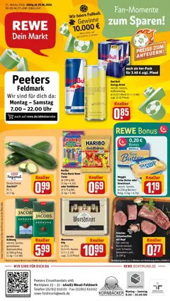 Vorschau von dem Prospekt des Geschäftes Rewe, gültig ab dem 29.06.2026