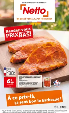 Prévisualisation de Netto catalogue du magasin Netto formulaire valide 04/08/2026