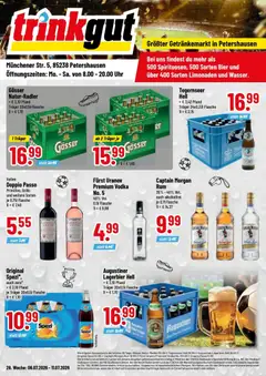 Vorschau von dem Prospekt des Geschäftes Trinkgut, gültig ab dem 06.07.2026
