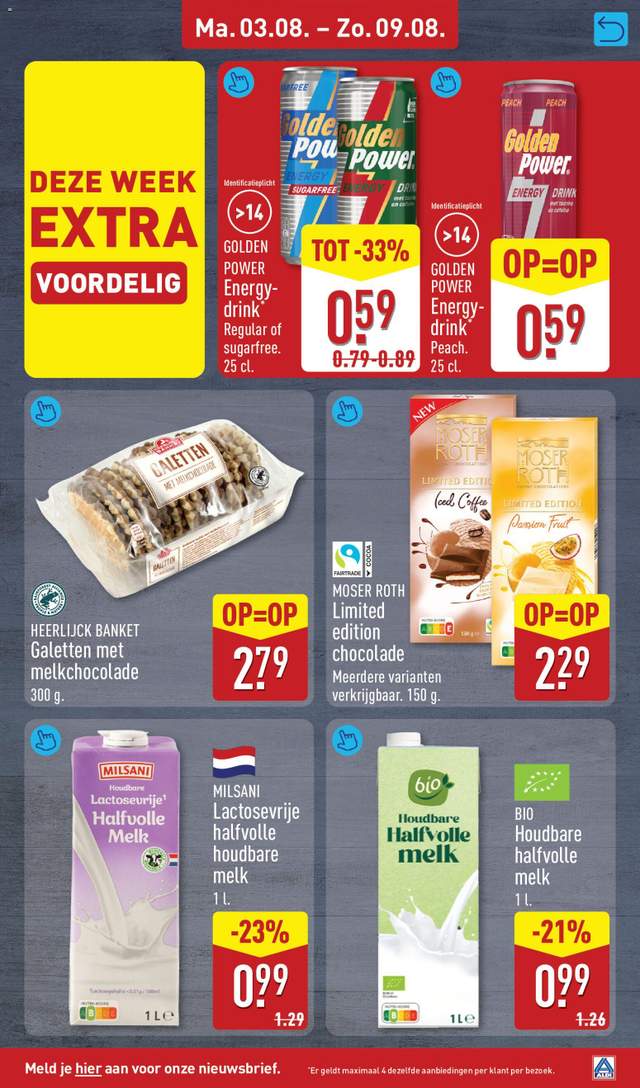 Nieuwe Aldi folder vanaf 03-08