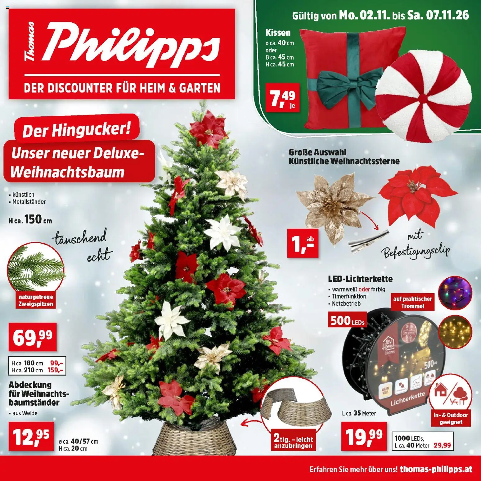 Vorschau der Angebote: Thomas Philipps Thomas Philipps Vorschau nächste Woche gültig ab 02.11.2026 - Kissen