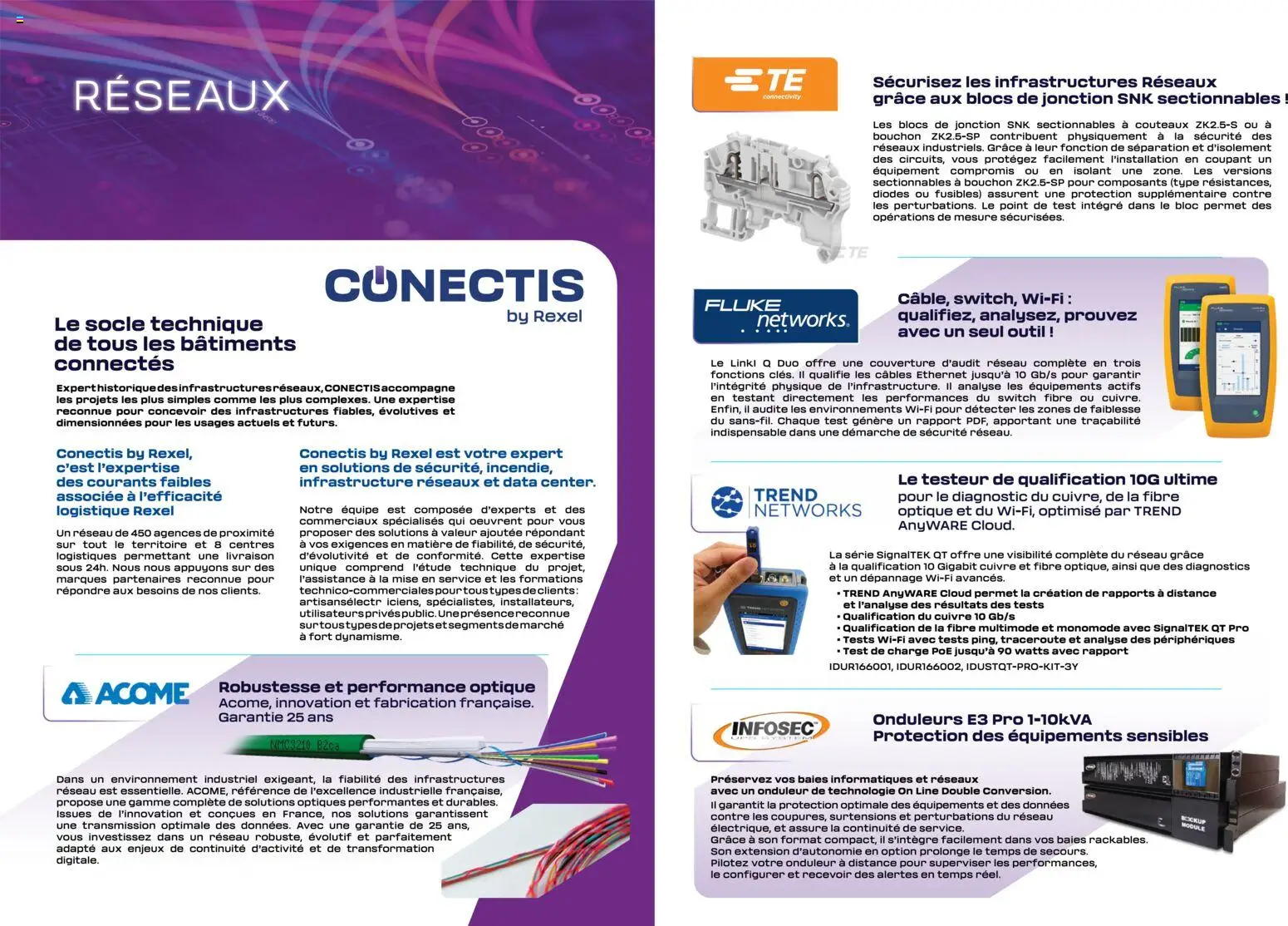 Prévisualisation de Rexel catalogue Cybersécurité du magasin Rexel formulaire valide 01/10/2026 - Couverture, Couteaux