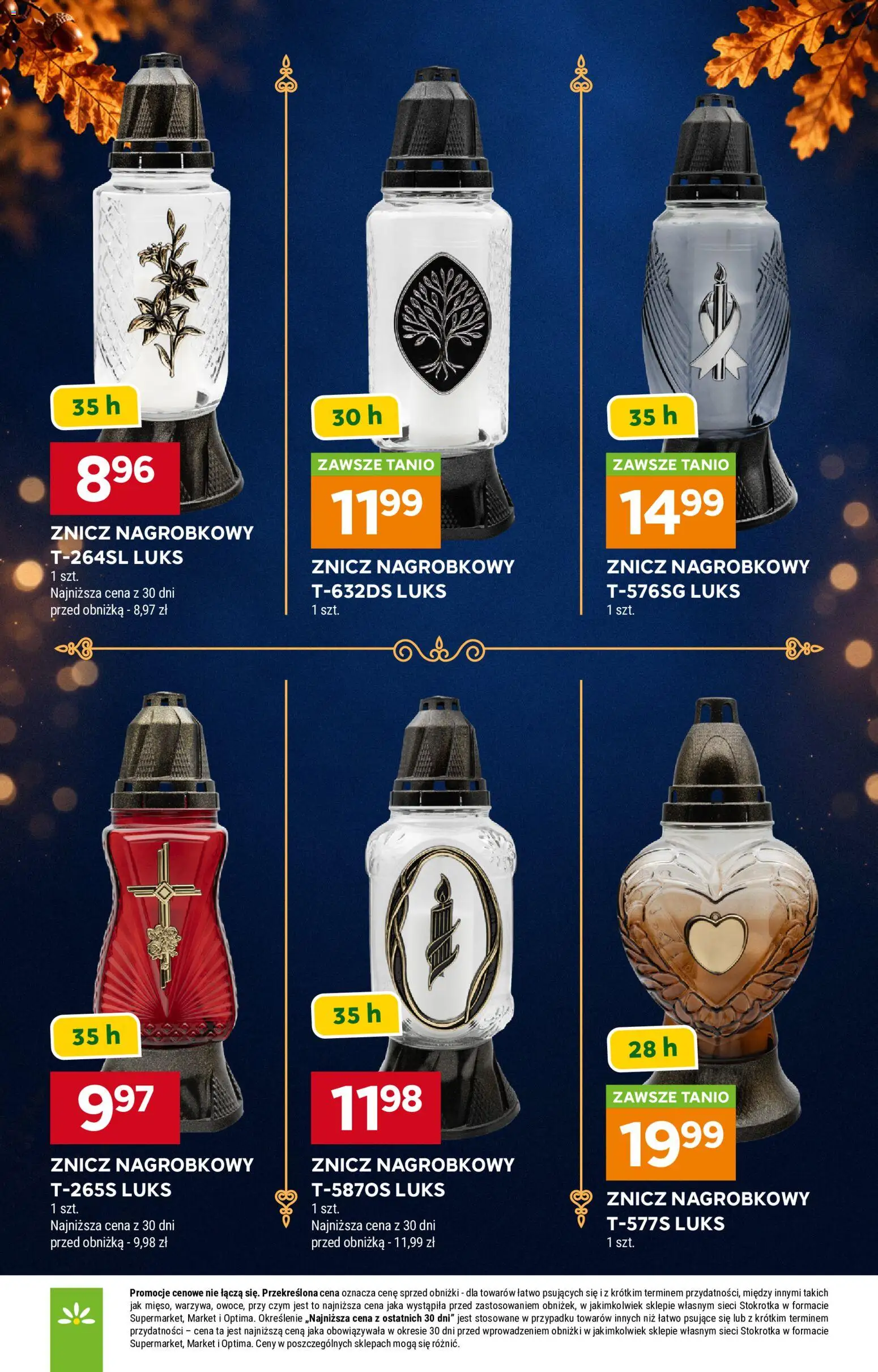 Pogląd gazetki "Stokrotka gazetka - Katalog Znicze II" ze sklepu Stokrotka ważnej od 15.10.2026 - Stokrotka