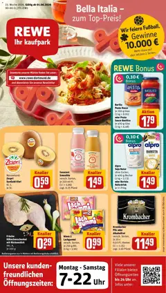 Vorschau von dem Prospekt des Geschäftes Rewe, gültig ab dem 01.06.2026