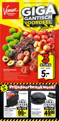 Voorbeeld van Vomar folder van winkel Vomar geldig vanaf 21-06-2026