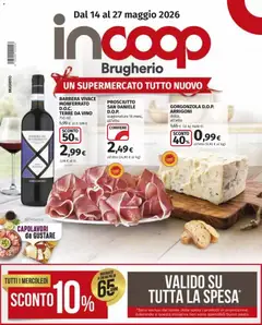 Anteprima dell'opuscolo COOP volantino inCoop Offerte Top Brugherio dal negozio COOP valido da 14/05/2026