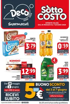 Anteprima dell'opuscolo Decò volantino Supermercati Venafro dal negozio Decò valido da 29/05/2026
