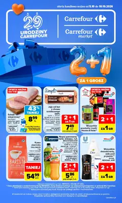 Pogląd gazetki "Carrefour gazetka" ze sklepu Carrefour ważnej od 05.10.2026
