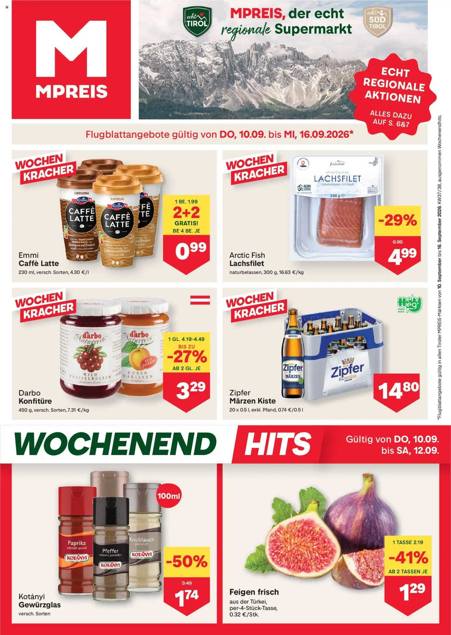 Vorschau der Angebote: MPREIS MPREIS Flugblatt gültig ab 10.09.2026