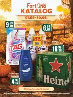 Pregled letka Fortuna Market katalog trgovine Fortuna Market vrijedi od 01.09.2026
