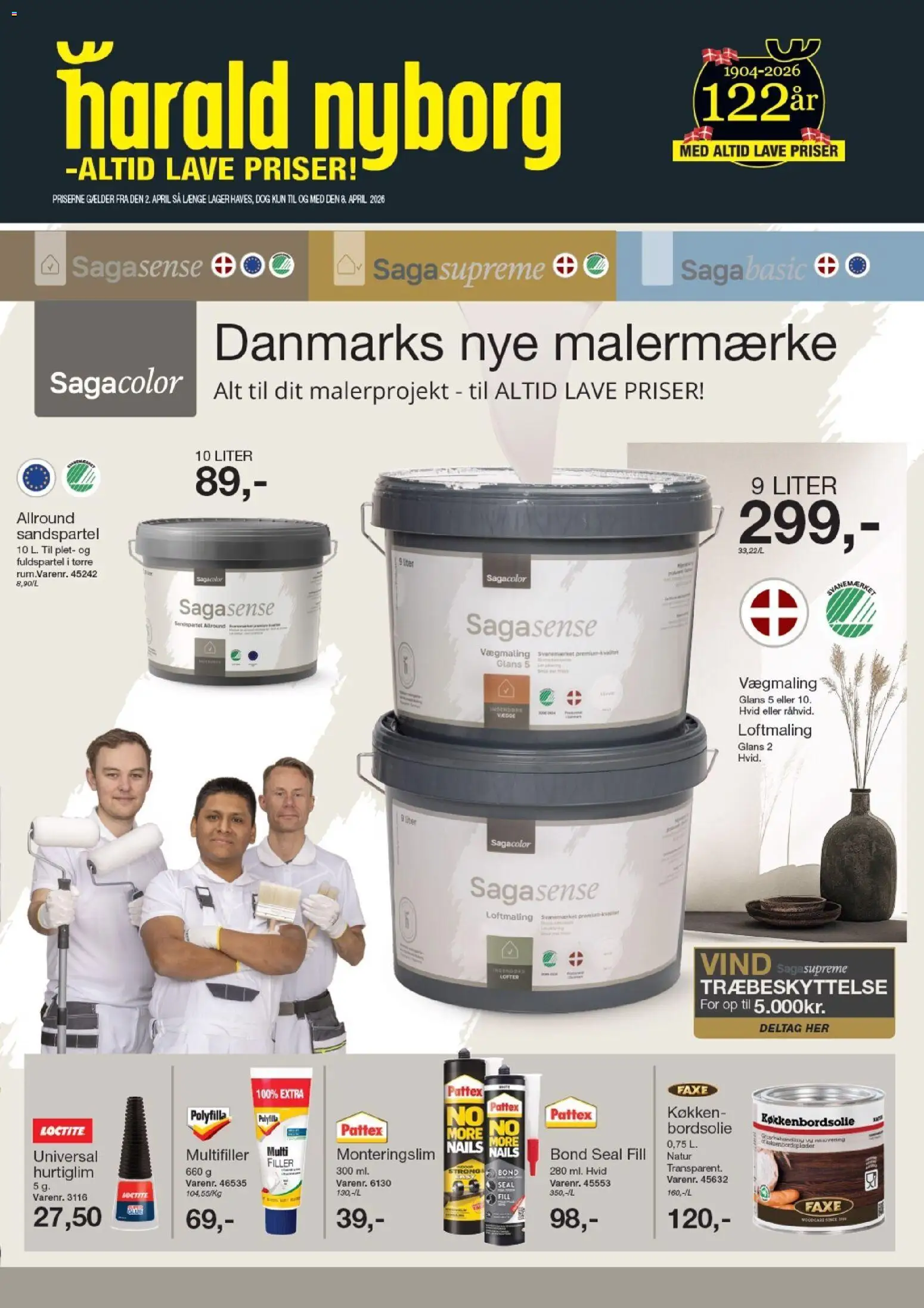 Eksempel på tilbudsavis Harald Nyborg - Maling fra butik Harald Nyborg gyldig fra 05/05/2026