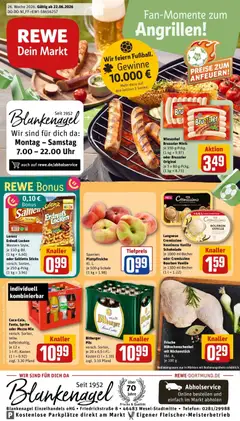 Vorschau von dem Prospekt des Geschäftes Rewe, gültig ab dem 21.06.2026