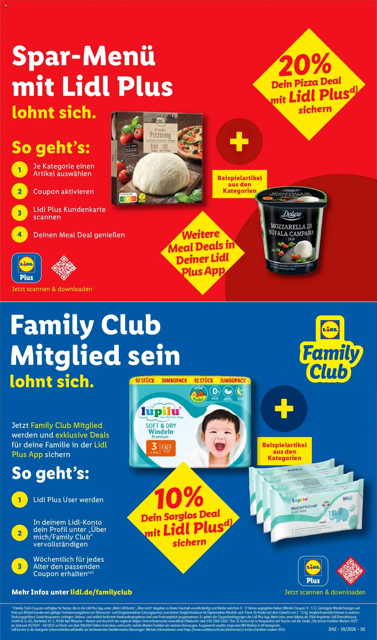 Vorschau von dem Prospekt des Geschäftes Lidl, gültig ab dem 21.09.2026 - Bett, Kissen, Gewicht