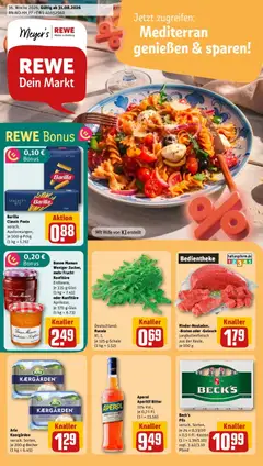 Vorschau von dem Prospekt des Geschäftes Rewe, gültig ab dem 31.08.2026