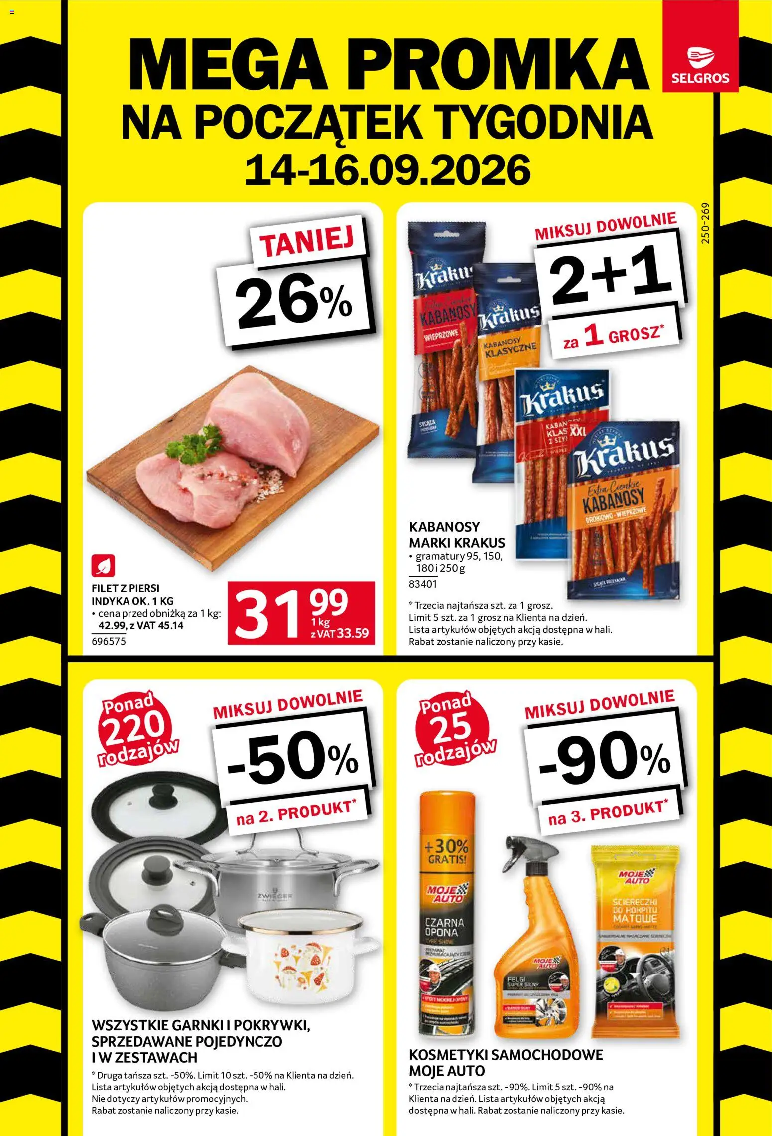 Pogląd gazetki "Selgros cash&carry gazetka - Mega Promka" ze sklepu Selgros cash&carry ważnej od 14.09.2026