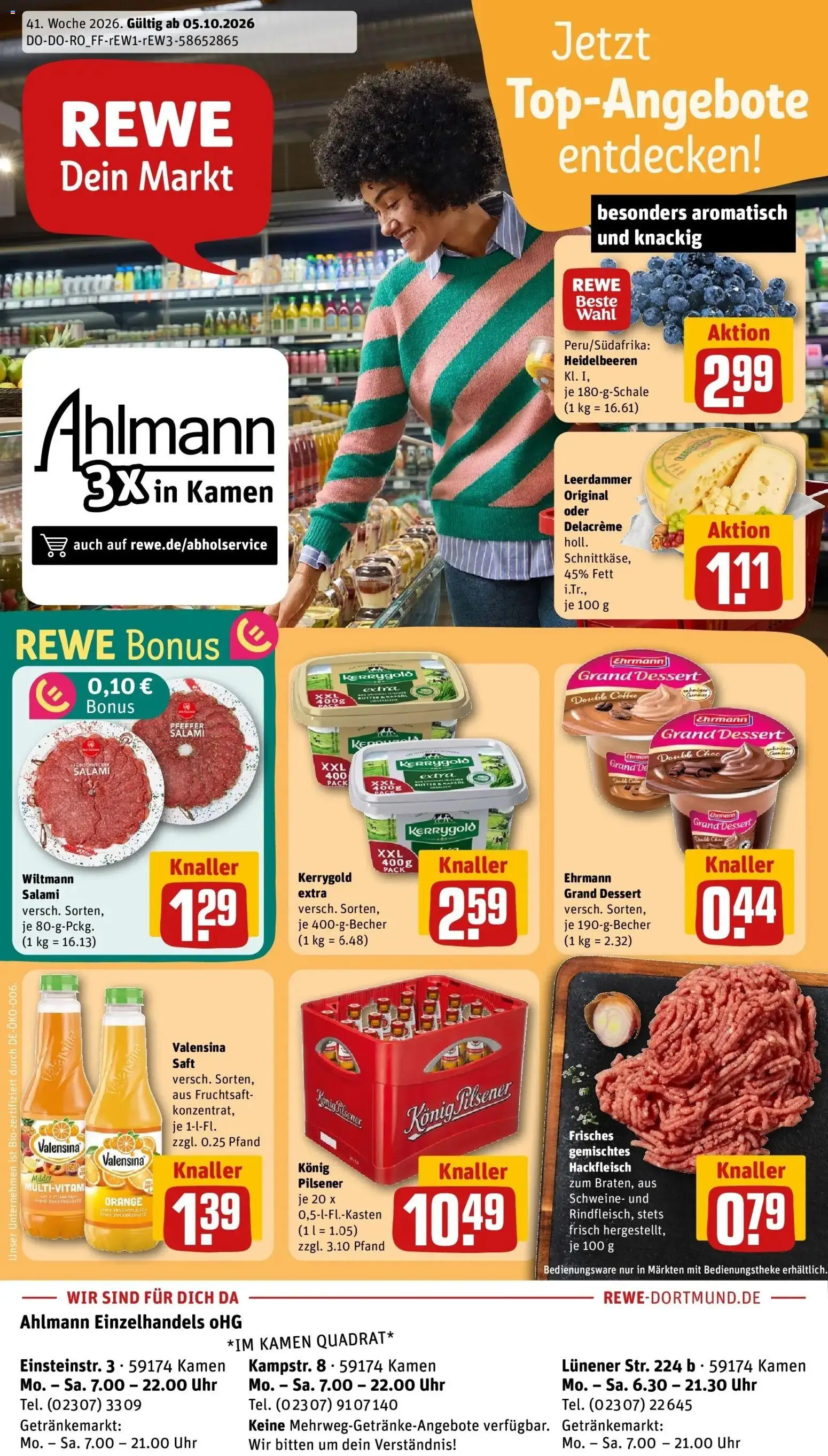 Vorschau von dem Prospekt des Geschäftes Rewe, gültig ab dem 05.10.2026