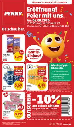 Vorschau der Angebote: Penny Markt Penny Markt Eröffnung in 3350 Haag gültig ab 06.08.2026