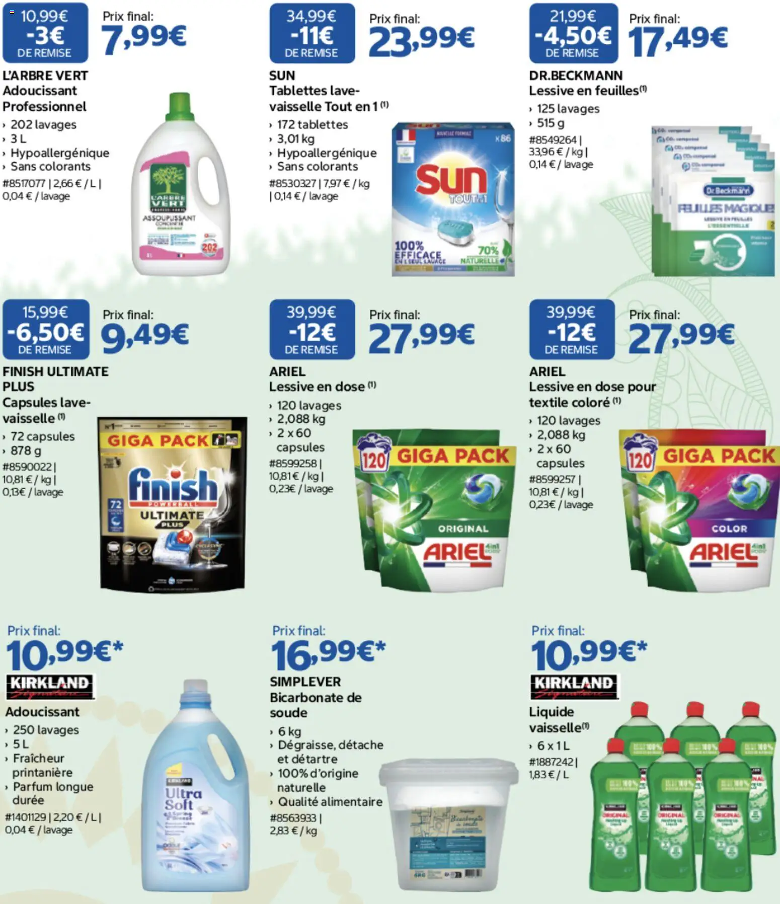 Prévisualisation de Costco Célébrer Diwali du magasin Costco formulaire valide 27/10/2026 - Parfum, Vaisselle, Ariel, Lessive, Capsules, Adoucissant, Assouplissant, Finish ultimate