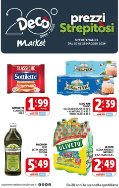Anteprima dell'opuscolo Decò volantino Market Campania dal negozio Decò valido da 20/05/2026