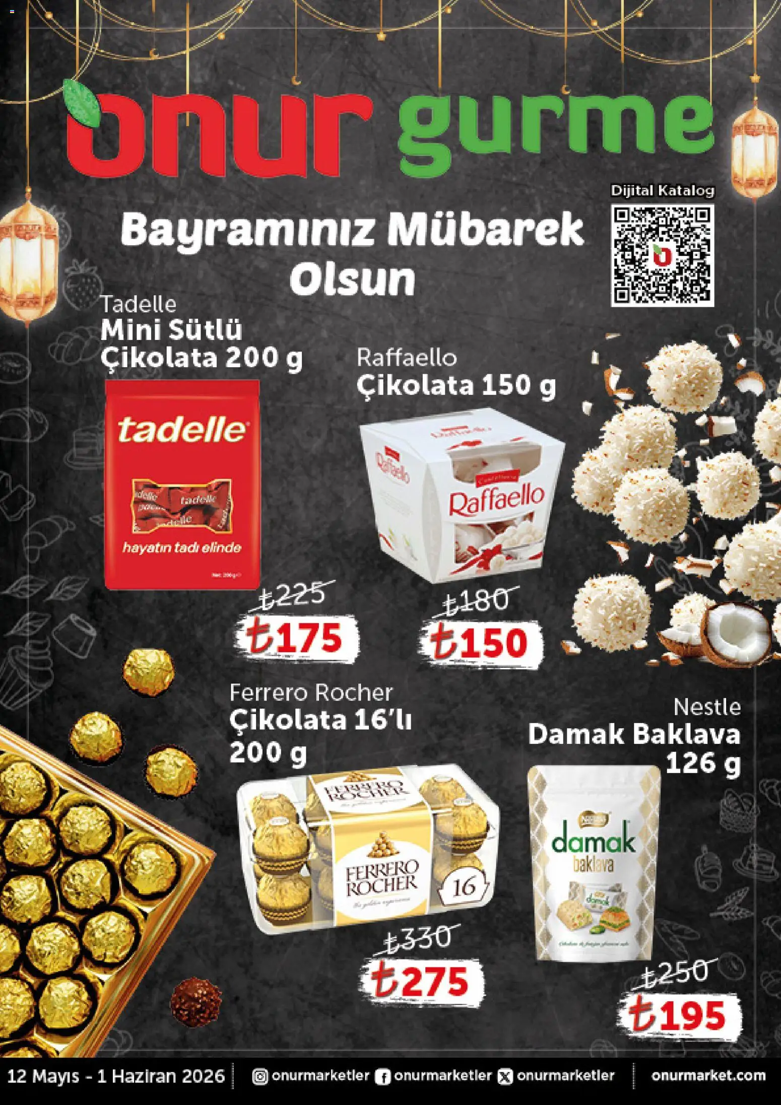 Onur Market Onur Market - Katalog Gurme 12.05.2026 - Broşürünün önizlemesi
