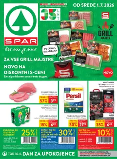 Predogled kataloga iz trgovine Spar veljaven od 01.07.2026