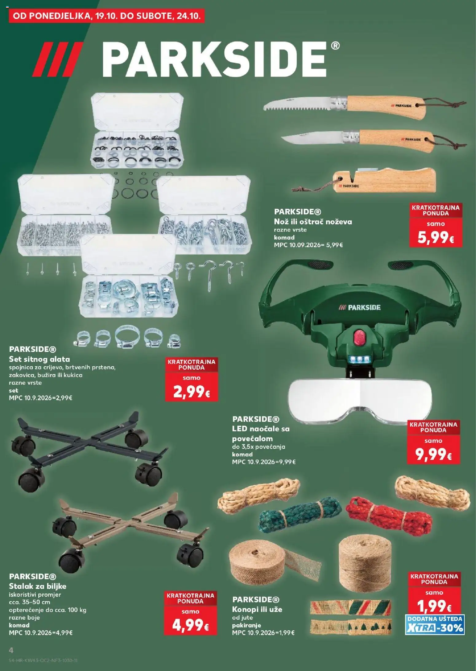 Kaufland HR - Kaufland HR akciós újság megtekintése, amely érvényes 2026.10.21.-től - Parkside, LED