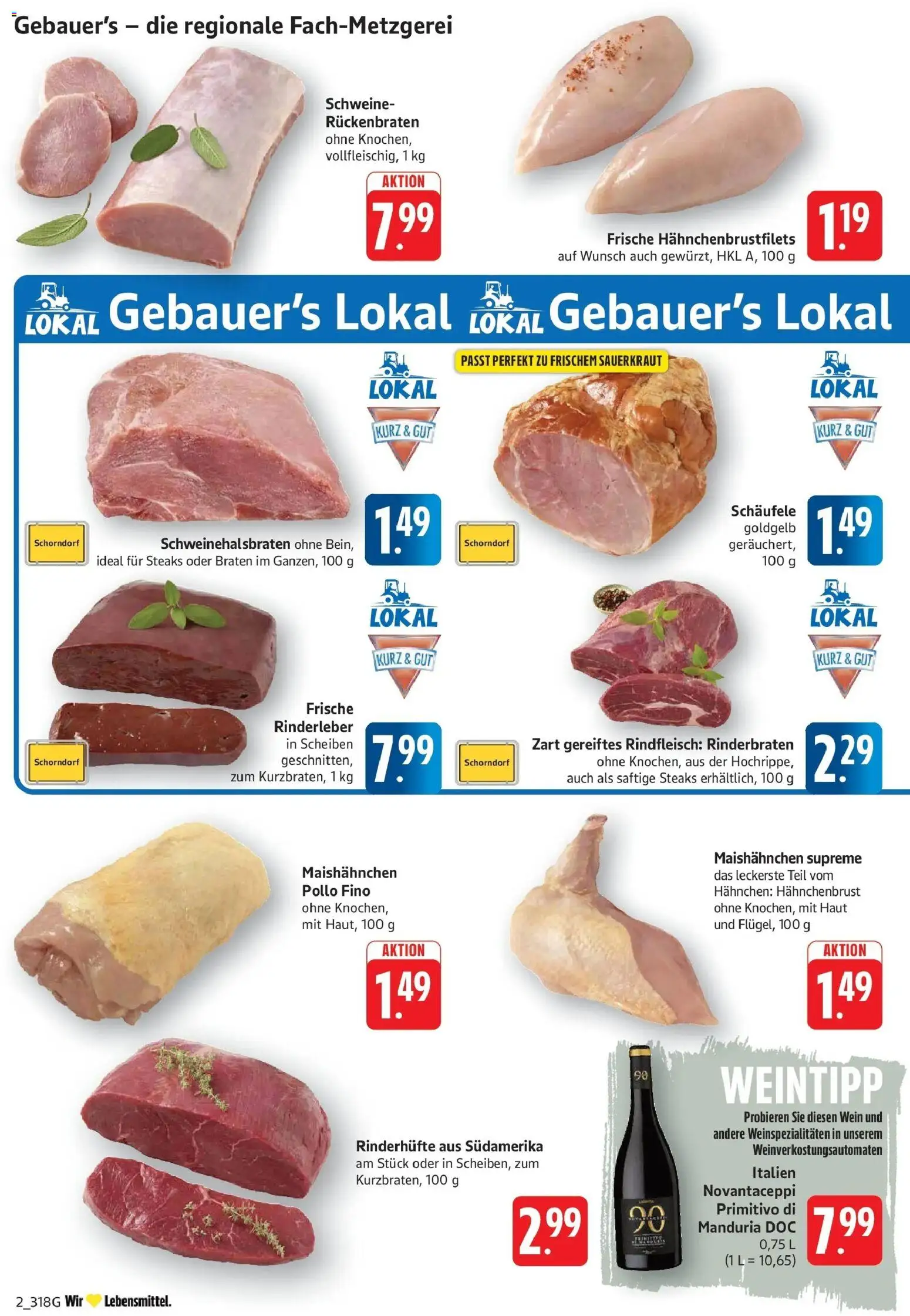 Vorschau von dem Prospekt des Geschäftes Edeka, gültig ab dem 12.10.2026