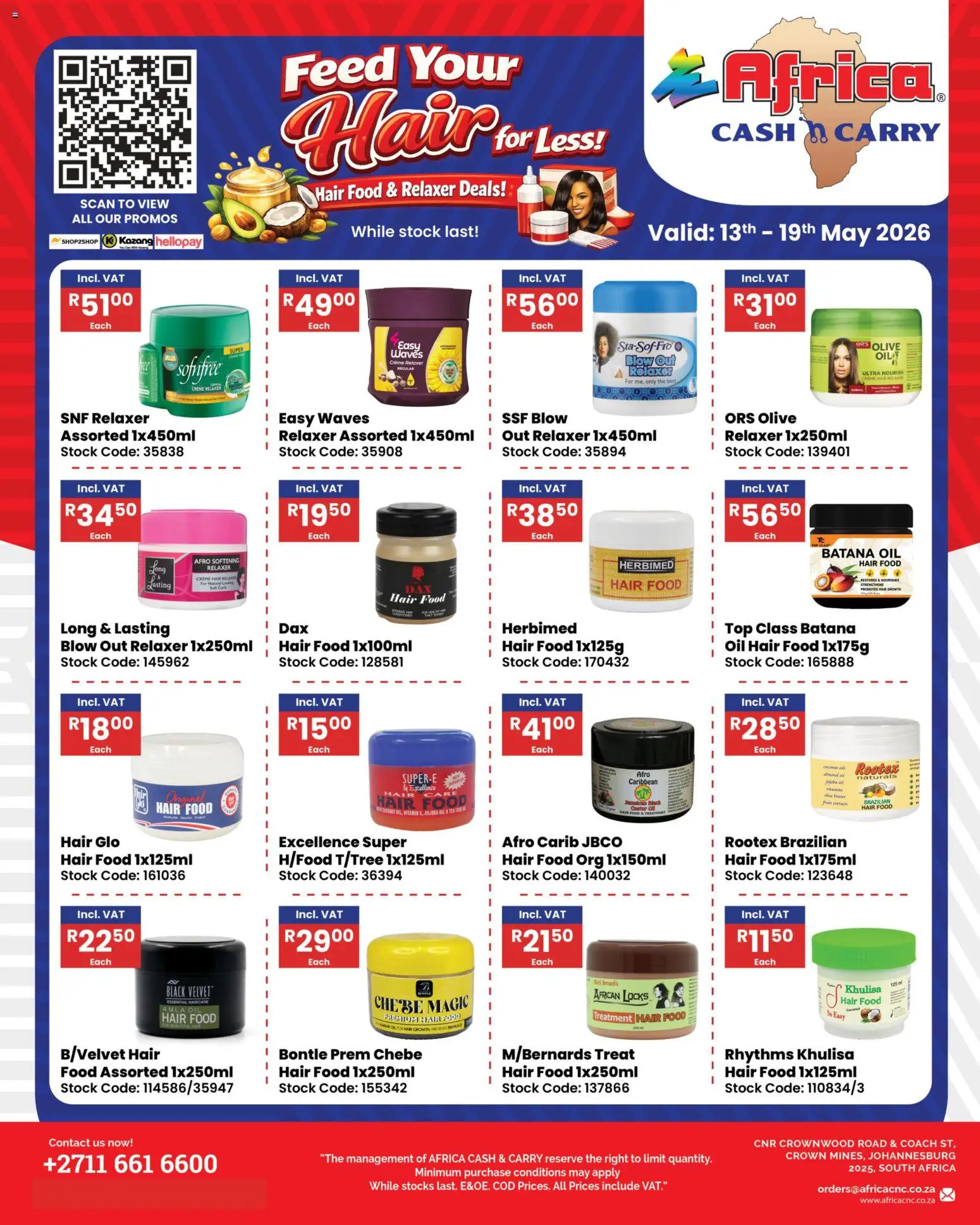 Preview of Africa Cash & Carry flyer valid from 13/05/2026
