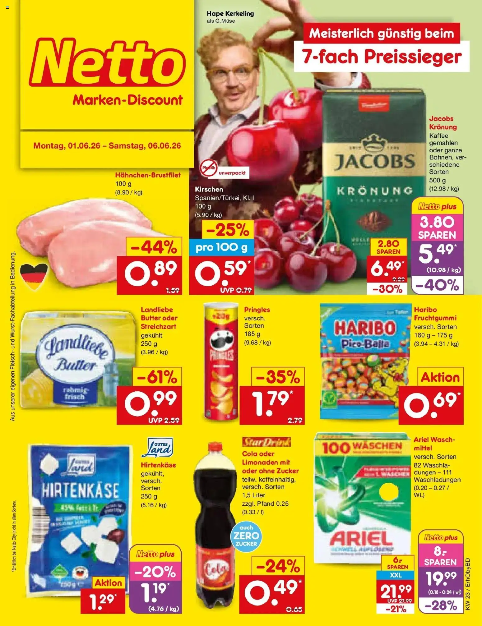 Vorschau von dem Prospekt des Geschäftes Netto Marken-Discount, gültig ab dem 01.06.2026