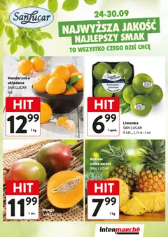 Pogląd gazetki "Intermarche gazetka - Świeży Hit" ze sklepu Intermarche ważnej od 24.09.2026