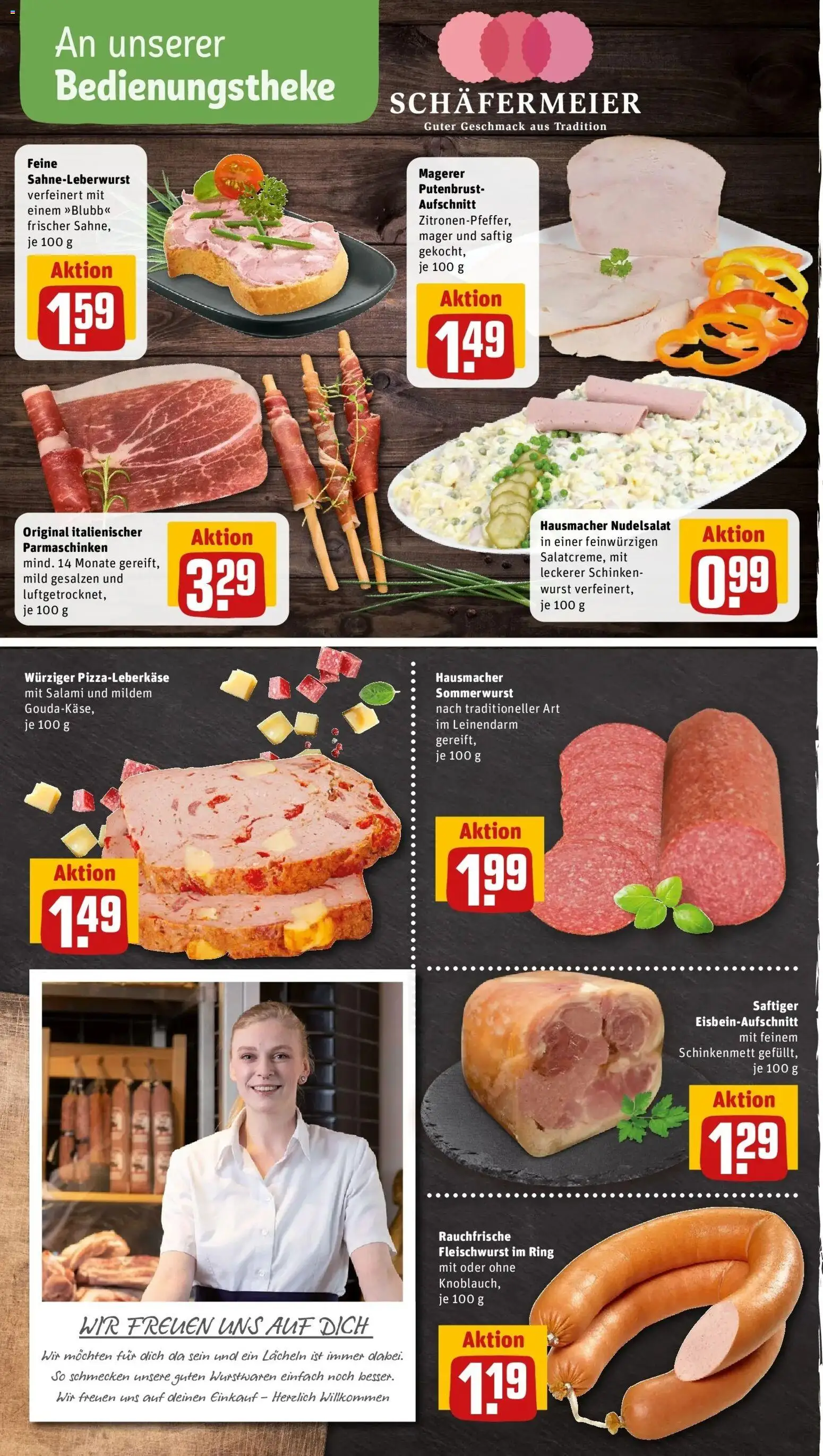 Vorschau von dem Prospekt des Geschäftes Rewe, gültig ab dem 26.10.2026