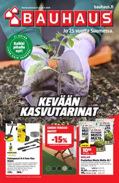 Kaupan Bauhaus Bauhaus tarjoukset esikatselu, voimassa 31/03/2026