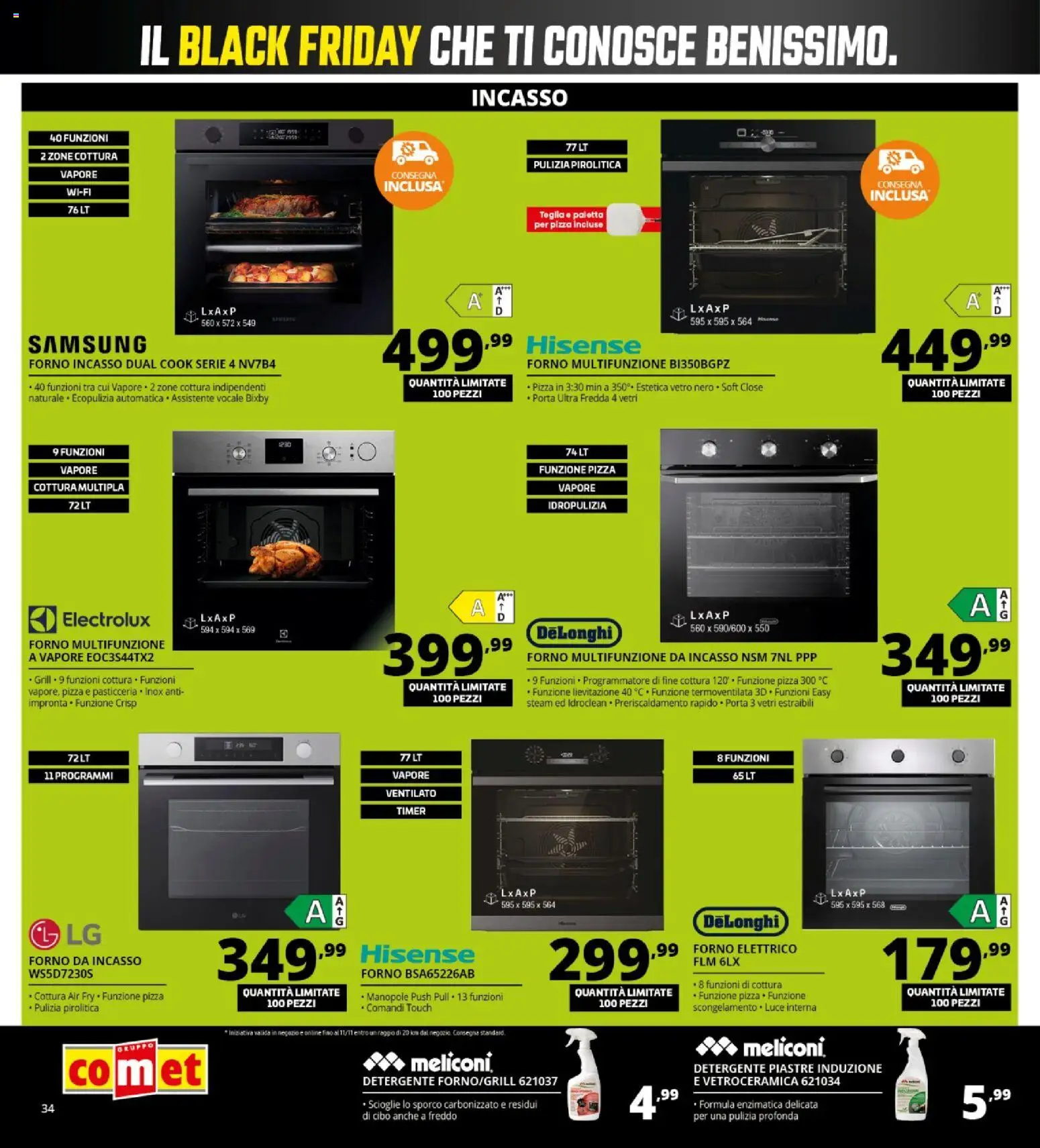 Anteprima dell'opuscolo Comet Black Friday dal negozio Comet valido da 29/10/2026