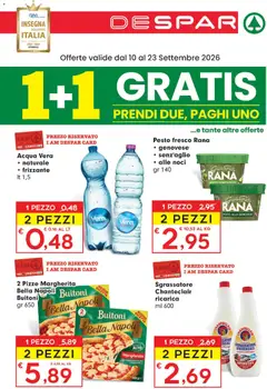 Anteprima dell'opuscolo Despar volantino Nord Ovest dal negozio Despar valido da 10/09/2026