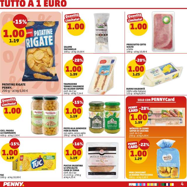 Nuovo volantino PENNY dal 13/08