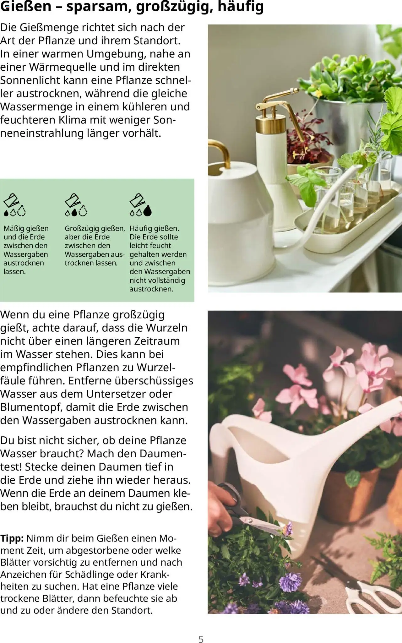 Vorschau von dem Prospekt des Geschäftes Ikea, gültig ab dem 30.09.2025 - Wasser