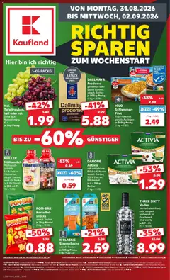 Vorschau von dem Prospekt des Geschäftes Kaufland, gültig ab dem 31.08.2026