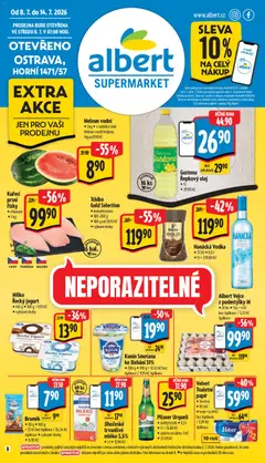Náhled nabídky: Albert Albert leták - Supermarket - Ostrava platný od 08.07.2026