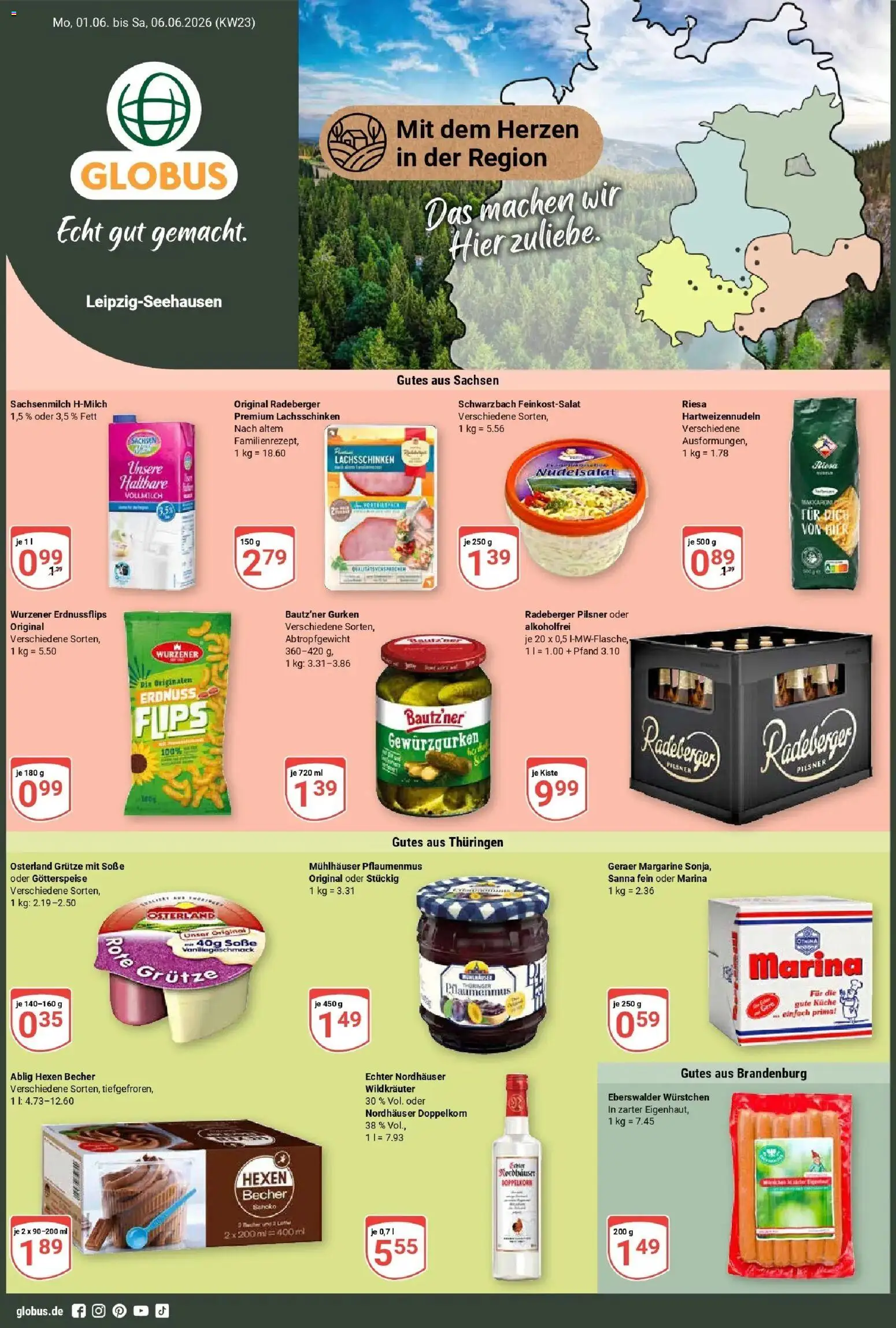 Vorschau von dem Prospekt des Geschäftes Globus, gültig ab dem 01.06.2026