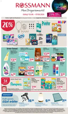 Vorschau von dem Prospekt des Geschäftes Rossmann, gültig ab dem 03.08.2026